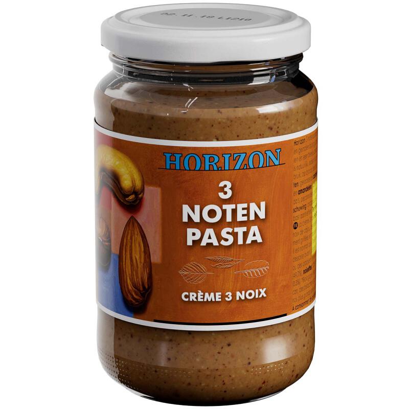 3 notenpasta van Horizon, 6 x 350 g